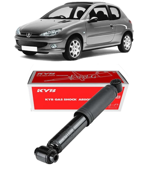 Amortecedor Traseiro Peugeot 206 1999 A 2011