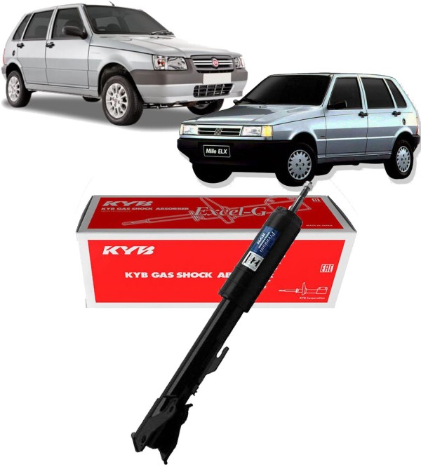 Amortecedor Traseiro Fiat Uno 1989 A 2013 Mille Fire