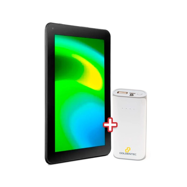 Encontraproduto.com.br - Kit Tablet Multilaser M9 Wifi 32GB + Carregador Portátil 4400mAh GT