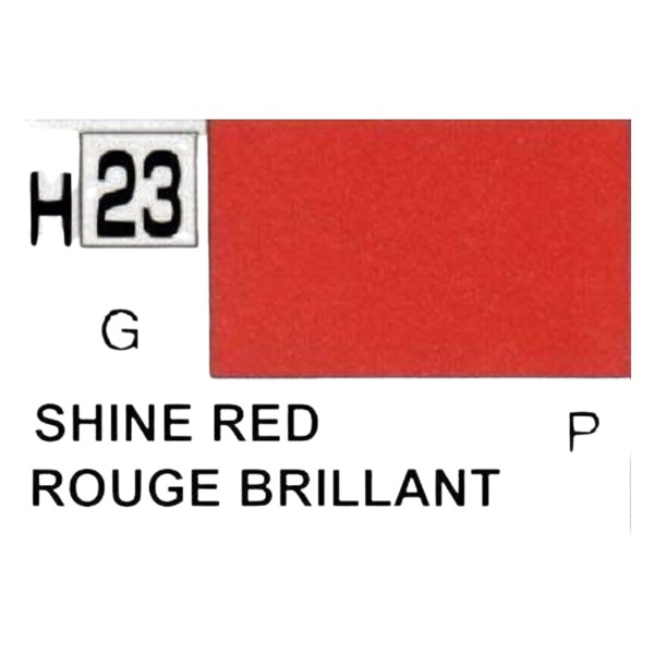 Encontraproduto.com.br - Tinta Acrílica H23 Shine Red Gunze Gnzh23 Gunze