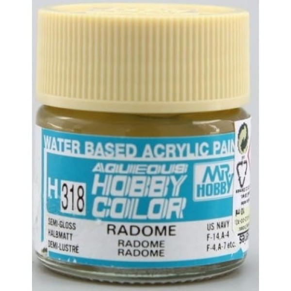 Encontraproduto.com.br - Tinta Acrílica H318 Sg Radome 10Ml Gunze Guhc318
