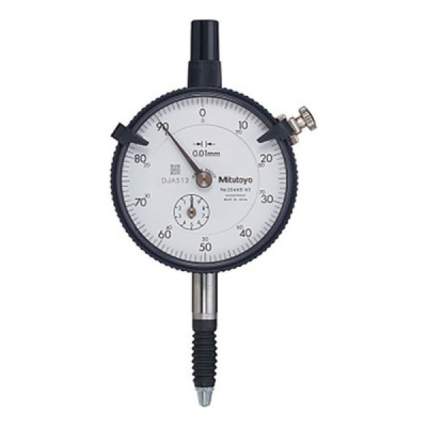 Encontraproduto.com.br - Relógio comparador a prova d’água Indicador 10 mm 0-100 Dial-Lug Back resolução 0,01 mm Mitutoyo 2046S-60
