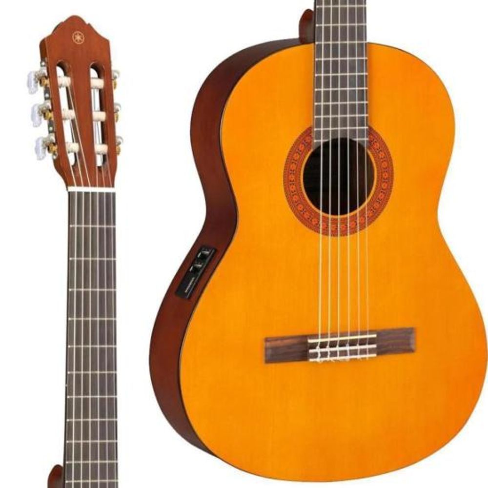 Encontraproduto.com.br - Violão Clássico Eletroacústico Nylon CX-40 II - Yamaha