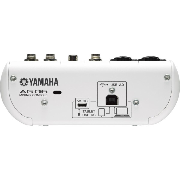 Encontraproduto.com.br - Mesa de som 6 Canais USB 2.0 AG-06 - Yamaha