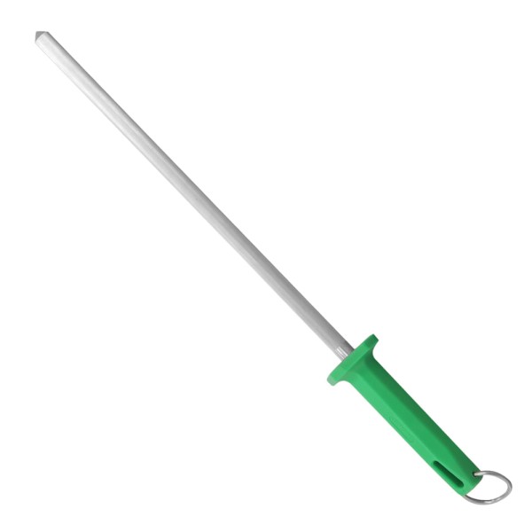 Encontraproduto.com.br - Chaira Haste Estriada Starrett Verde 30cm