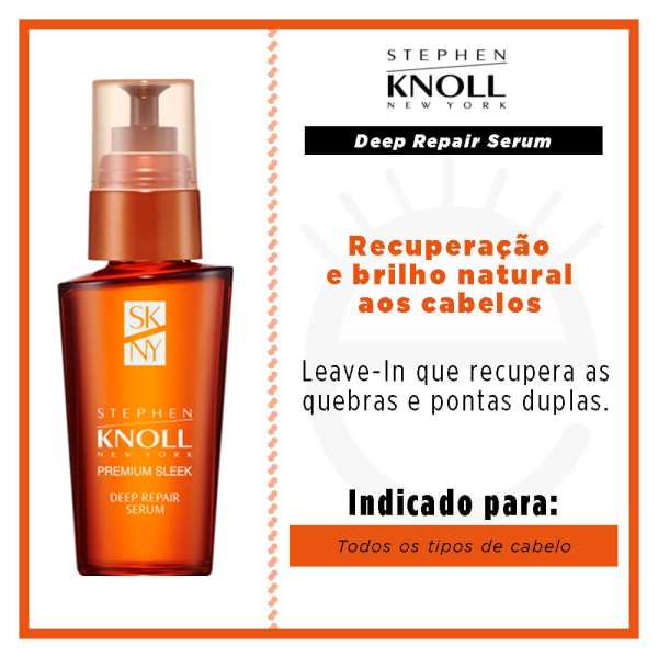 Encontraproduto.com.br - Deep Repair Serum Stephen Knoll Leave-In Repara Intensi 50ml