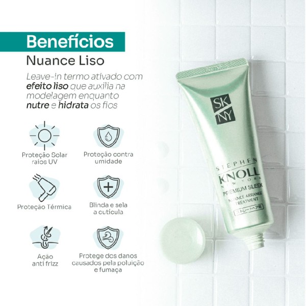 Encontraproduto.com.br - Creme de Tratamento Liso Stephen Knoll Trat Premium Sleek Nuance Arrange 80g