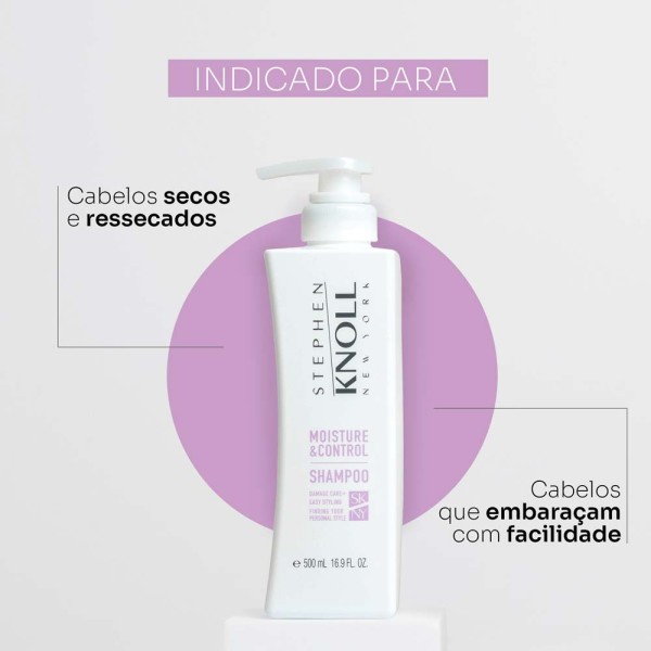 Encontraproduto.com.br - Shampoo Stephen Knoll Moisture Control 500ml