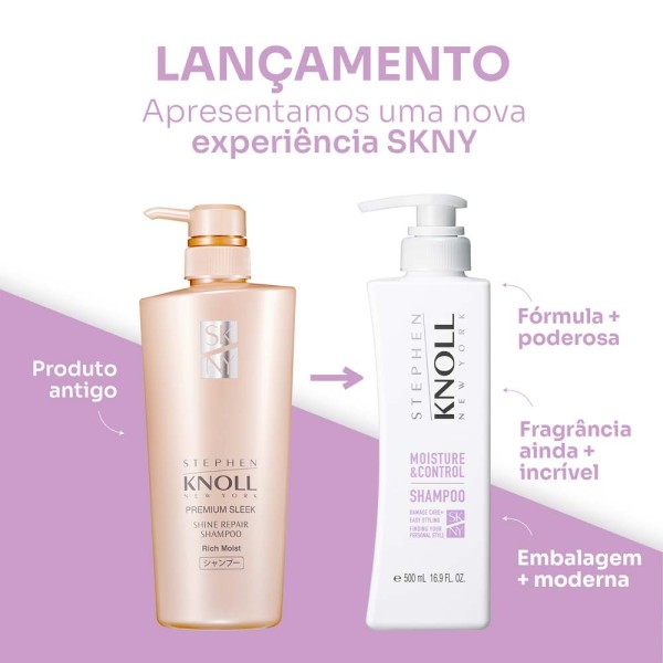 Encontraproduto.com.br - Shampoo Stephen Knoll Moisture Control 500ml