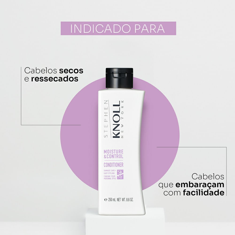 Encontraproduto.com.br - Condicionador Stephen Knoll Moisture & Control 250ml