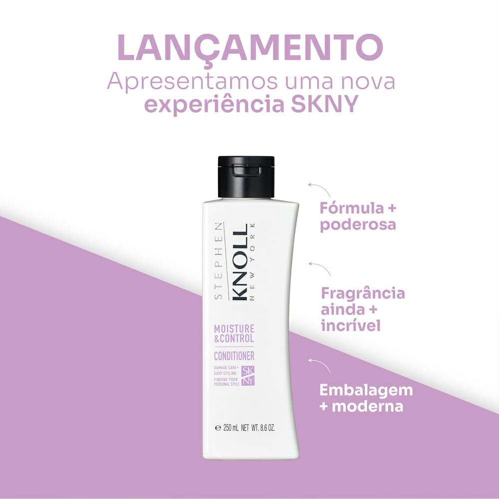 Encontraproduto.com.br - Condicionador Stephen Knoll Moisture & Control 250ml
