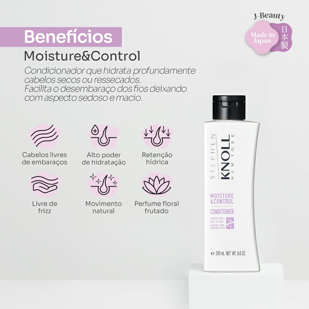 Encontraproduto.com.br - Condicionador Stephen Knoll Moisture & Control 250ml