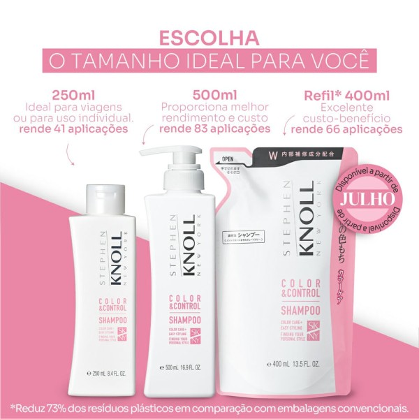 Encontraproduto.com.br - Shampoo Stephen Knoll Color & Control 250ml