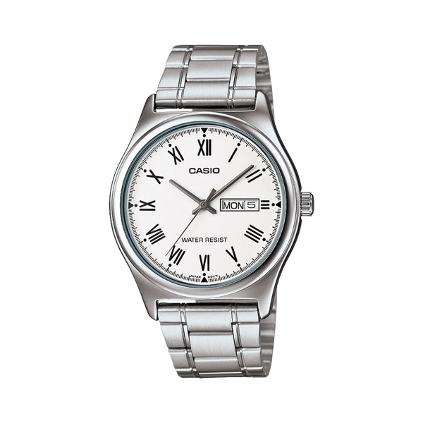 Encontraproduto.com.br - Relógio Masculino Casio Prata MTP-V006D-7BUDF
