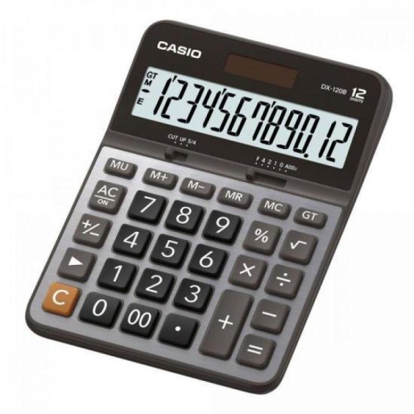 Encontraproduto.com.br - Calculadora de Mesa Casio 12 Dígitos - DX-120B