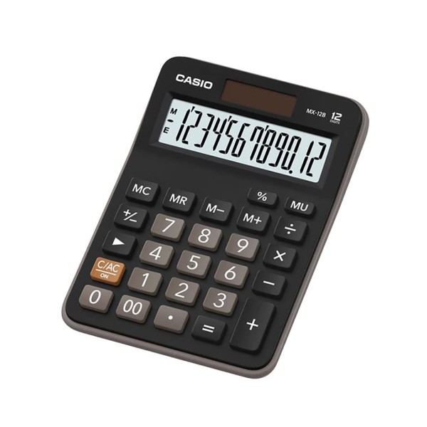 Calculadora de Mesa MX-12B Preta CASIO