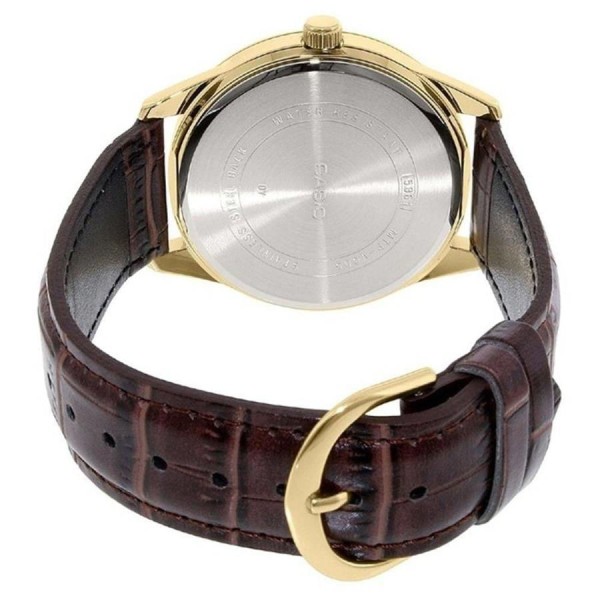Encontraproduto.com.br - Relógio Masculino Casio Marrom MTP-V001GL-1BUDF