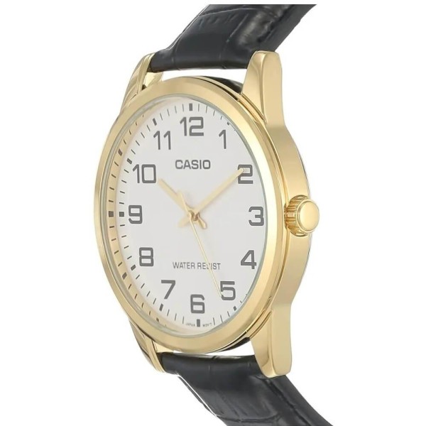 Encontraproduto.com.br - Relógio Casio Masculino Ref: Mtp-V001gl-7budf Clássico Dourado