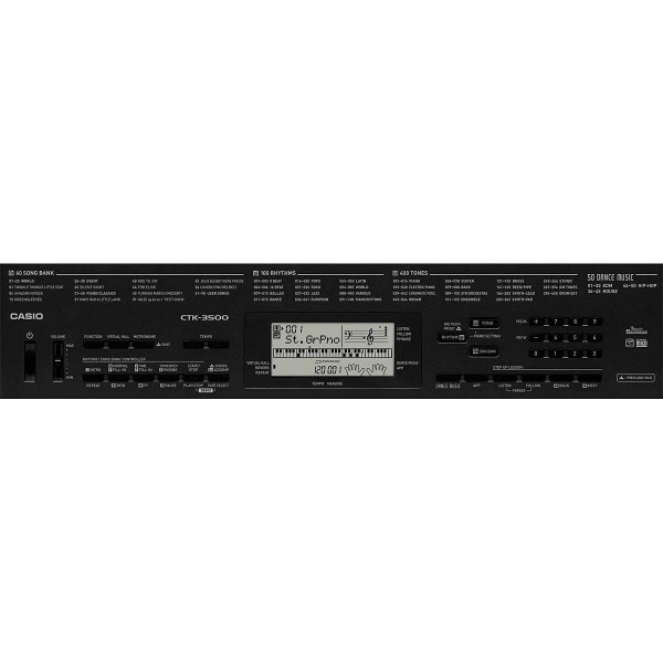 Encontraproduto.com.br - Teclado Digital CTK-3500 K2ADINM2 - Casio