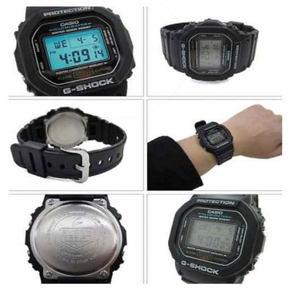 Encontraproduto.com.br - RELÓGIO CASIO MASCULINO G-SHOCK DW-5600E-1VDF