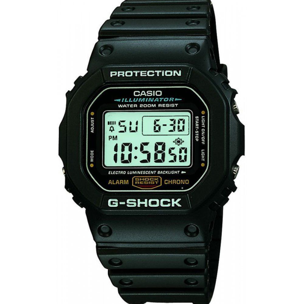 Encontraproduto.com.br - RELÓGIO CASIO MASCULINO G-SHOCK DW-5600E-1VDF