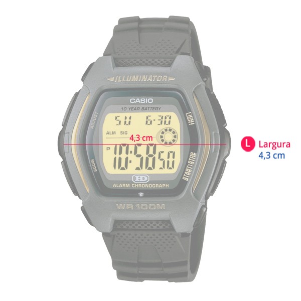 Encontraproduto.com.br - Relógio Casio Masculino Preto Digital HDD-600G-9AVDF