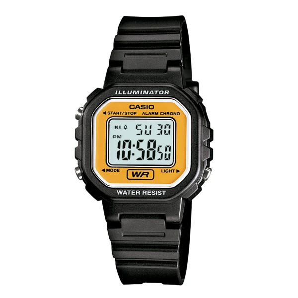 Encontraproduto.com.br - Relógio Casio Feminino Preto Digital LA-20WH-9ADF