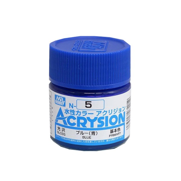 Tinta Acrysion N005 Blue Gloss 10 Ml Gunze Guac05