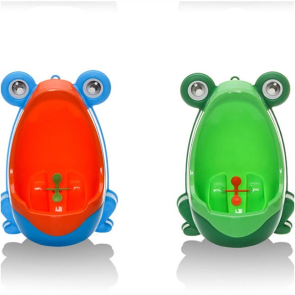 Encontraproduto.com.br - PINICO MICTORIO INFANTIL SAPINHO DESFRALDE TRONINHO BEBE MENINO XIXI COM VENTOSA DE PAREDE PORTATIL Azul