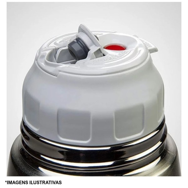 Encontraproduto.com.br - Garrafa Térmica Esportiva com Copo 1,03L Inox - Zojirushi