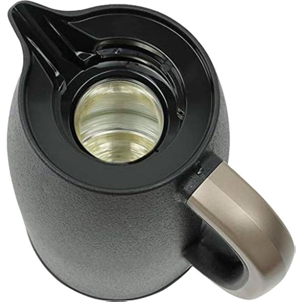 Encontraproduto.com.br - Garrafa Térmica Zojirushi De Mesa 1 Litro Imono Preto AH-FAE10BZ (MP)