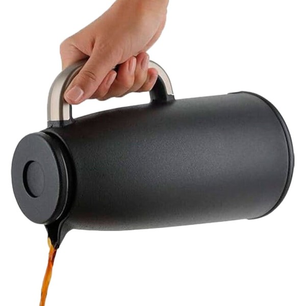 Encontraproduto.com.br - Garrafa Térmica Zojirushi De Mesa 1 Litro Imono Preto AH-FAE10BZ (MP)