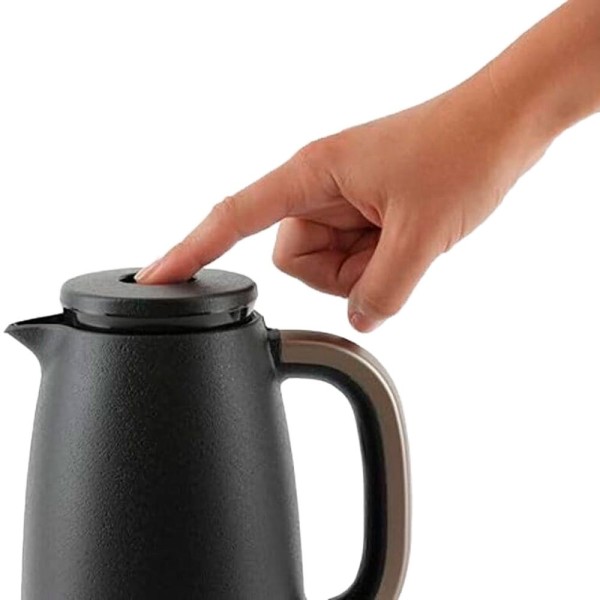 Encontraproduto.com.br - Garrafa Térmica Zojirushi De Mesa 1 Litro Imono Preto AH-FAE10BZ (MP)