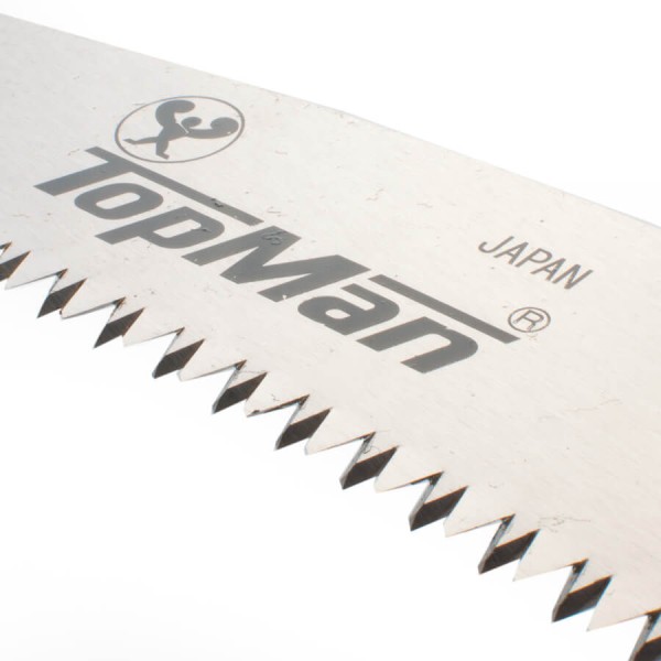 Encontraproduto.com.br - Podador Florestal TopMan s/ Gancho Lamina  com Dente Trapezoidal de 330mm e Cabo com Luva de Borracha 1155-330