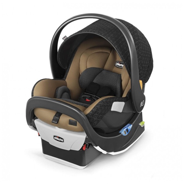 Encontraproduto.com.br - Cadeira de Bebê para Carro com Posições Ajustáveis de 1 a 15 kg, CHICCO 07079771750070, Preta e Marrom