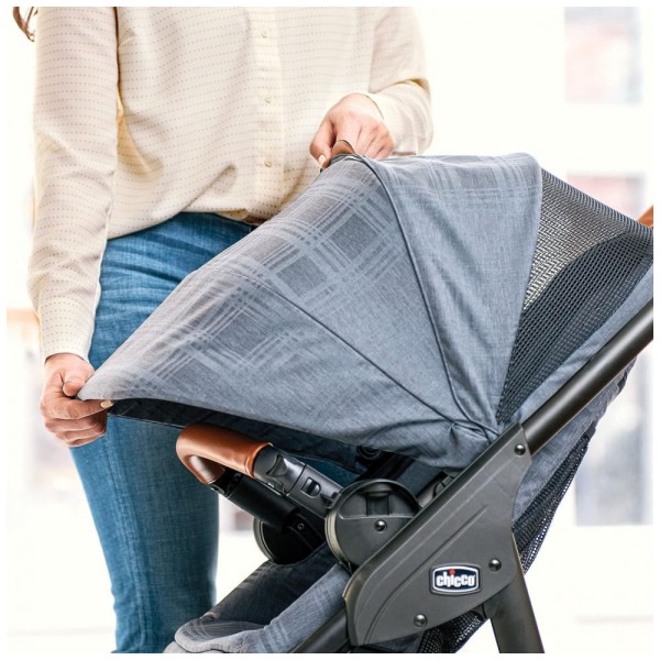 Encontraproduto.com.br - Carrinho de Bebê com Dobra Rápida para Até 22 KG, Chicco Corso, Preto