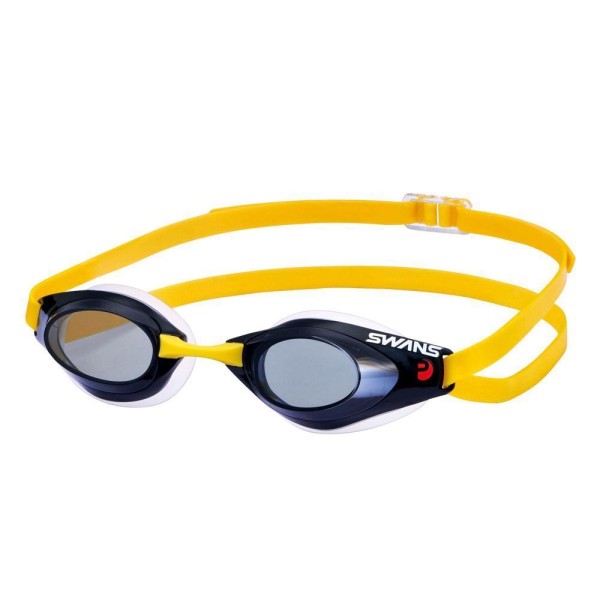 Encontraproduto.com.br - Óculos para Natação SR-71N Fumê com Amarelo Swans