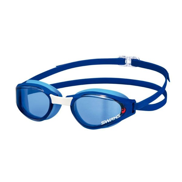 Encontraproduto.com.br - Óculos para Natação Swans Sr-81npaf Lente Curvada Azul