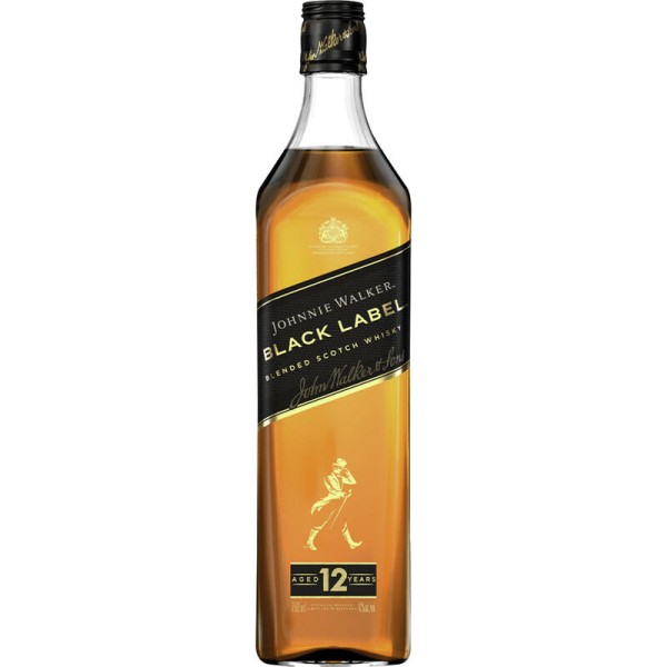 Whisky Johnnie Walker Black Label Garrafa com 750ml