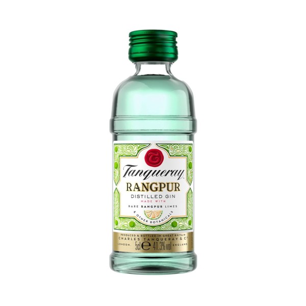 Encontraproduto.com.br - MINI GIN TANQUERAY RANGPUR LIME - 50ml