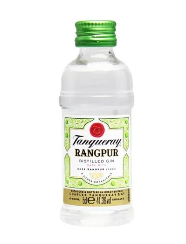 Encontraproduto.com.br - MINI GIN TANQUERAY RANGPUR LIME - 50ml