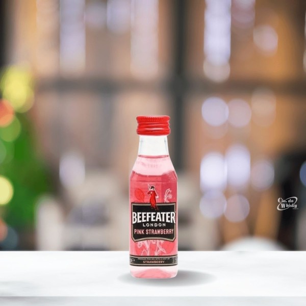 Encontraproduto.com.br - Gin Beefeater Miniatura Pink 50 Ml