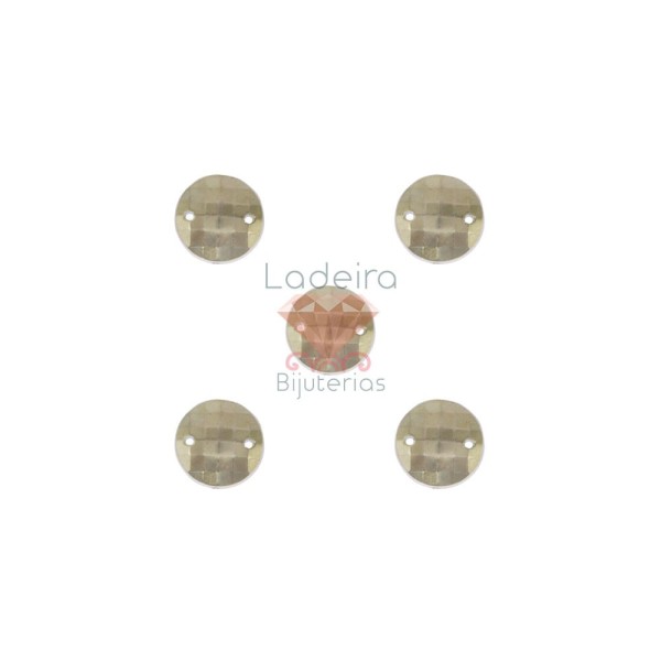 Encontraproduto.com.br - CHATON PARA COSTURA GLOBINHO 12MM EM ABS COM 250GR
