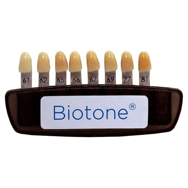 Encontraproduto.com.br - Escala de Cores Biotone Bio 8 Cores - Dentsply Sirona