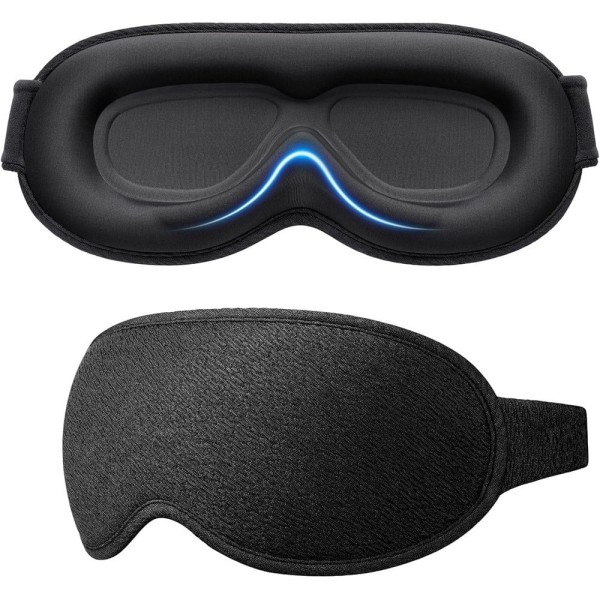 Máscara de Dormir Gritin Blackout Preta (BI)