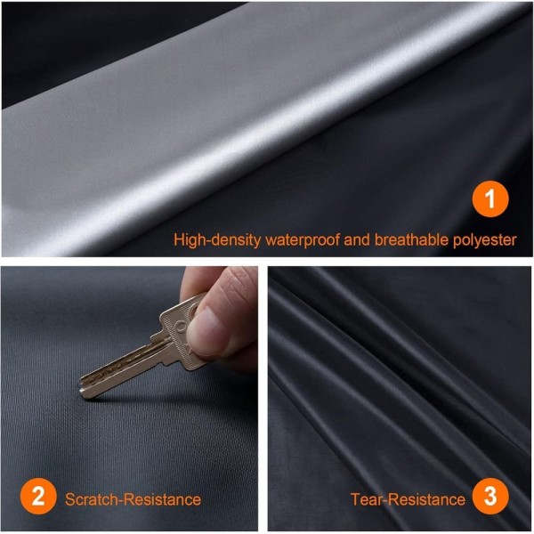 Encontraproduto.com.br - Capa Universal para Carro Gunhyi Preto (BI)