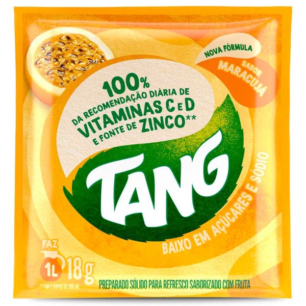 Pó para Refresco Tang Maracujá 18g