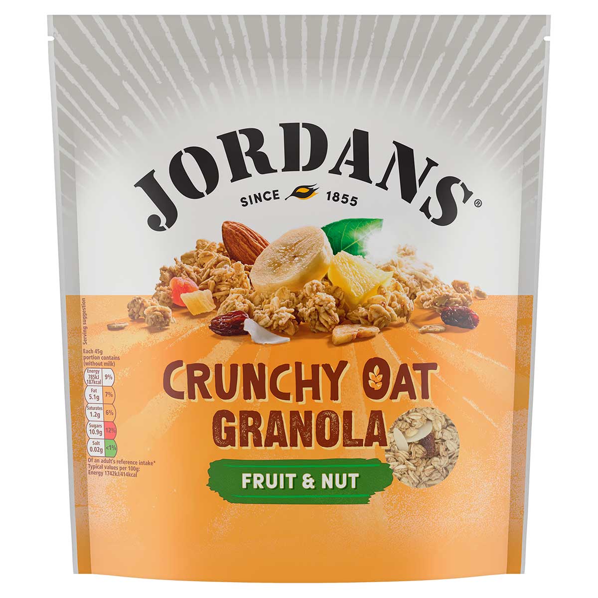 Granola Fruit & Nut Jordans 750g