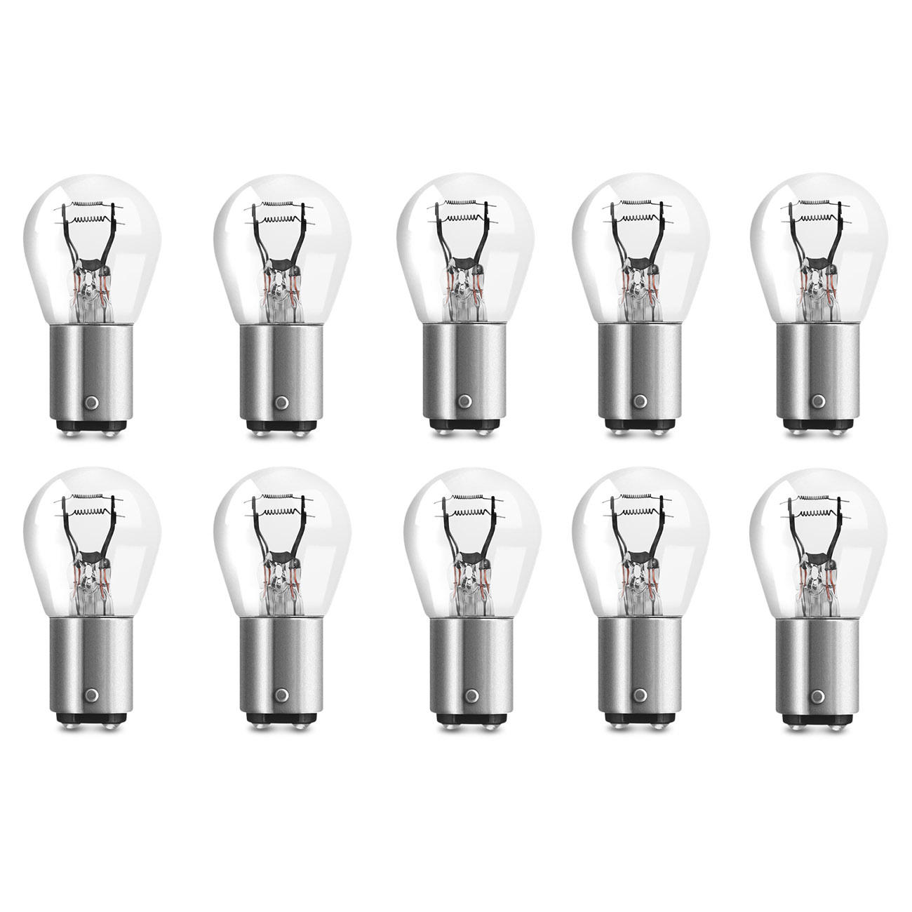 Lâmpada Para Lanterna-freio Osram Neolux N334 2 Polos Universal 24v Pino Desencontrado