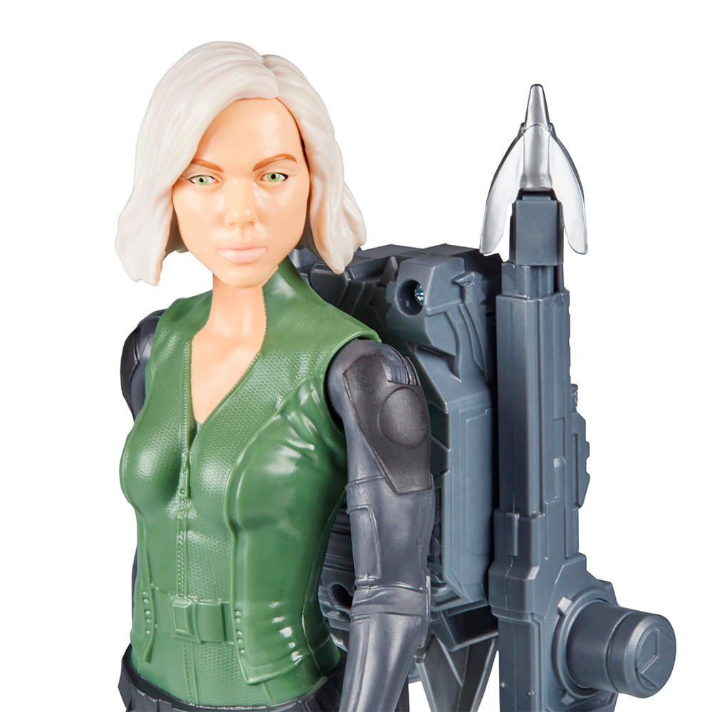 Encontraproduto.com.br - Figura de Ação - Disney - Marvel - Vingadores - Guerra Infinita - Titan Hero - Viúva Negra - Hasbro